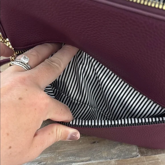 Purple Crossbody Bag - Picture 4 of 5